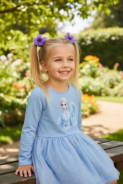 SeaBubbles Elsa Çocuk Elbise