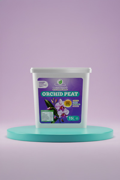 Carbonado Orchid Peat 15 Litre Organik Orkide Yetiştirme Torfu