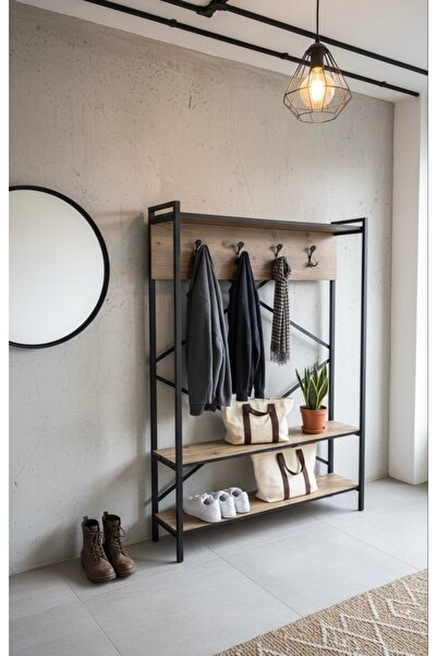 Modern Style Home Metal Portmanto, Elbise Askılığı, Vestiyer, Ayakkabılık