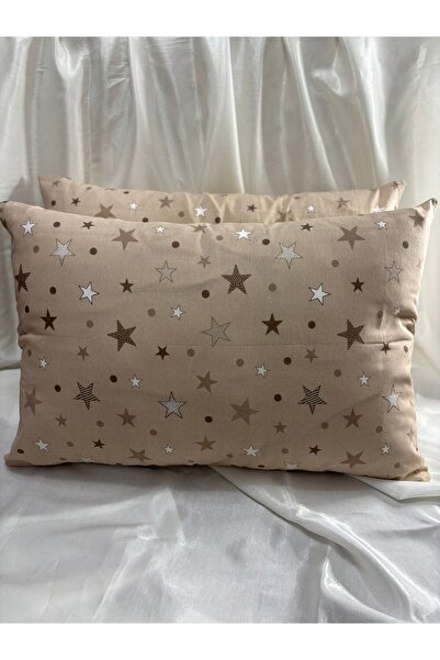 Belsina Home نجمة القهوة |   2 غطاء وسادة بسحاب |   50×70 سم