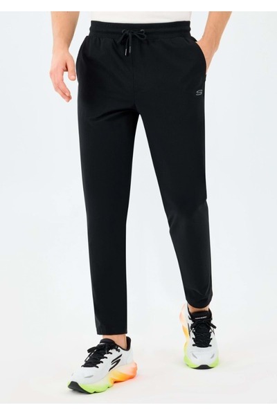 SKECHERS M Micro Woven Pant S222083 Erkek Eşofman Altı SİYAH