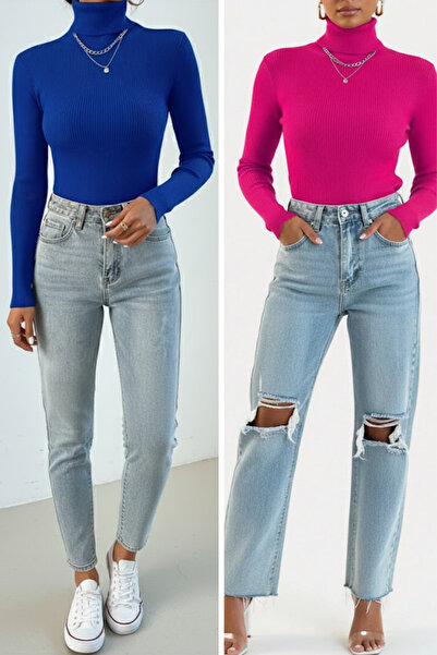 ZENCHES سترة قطنية ذات ياقة مدورة من Slimfit - قطعة إنقاذ موسمية