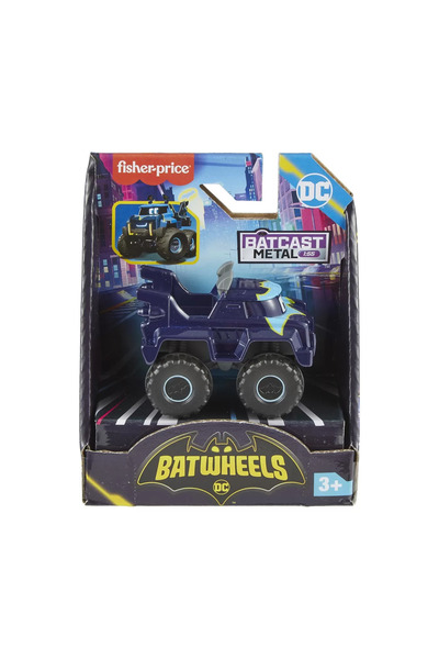 FISHER PRICE Batwheels Buff Truck (Μπλε/Μαύρο)