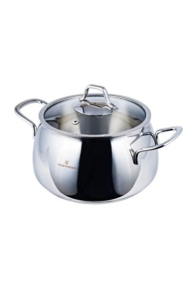 Sofram 26cm 18/10 Stainless Steel Single Casserole