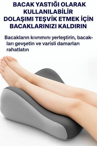 NO BRAND VISCORA Ortopedik Destek Yastığı – Visco Bacak Yükseltici Minder, Öd...