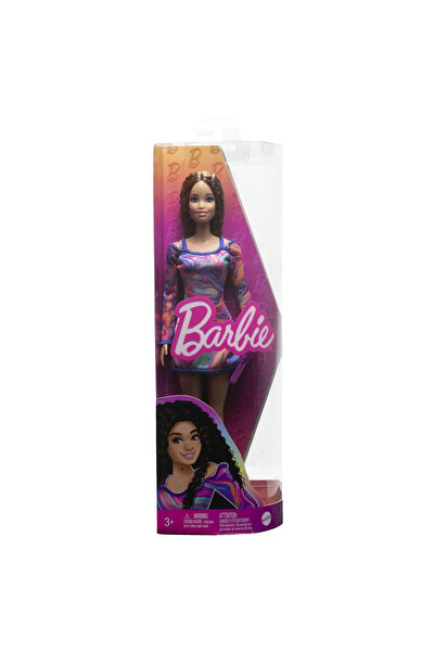 Barbie PAPUSA BARBIE FASHIONISTA SATENA CU PISTRUI