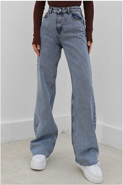 Livik Cold Chocolate Power Lycra Medium Blue Snow Super High Waist Lycra laza lábú farmer farmer