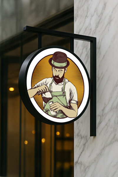 Grand City Media صندوق إضاءة دائري | كلاسيكي