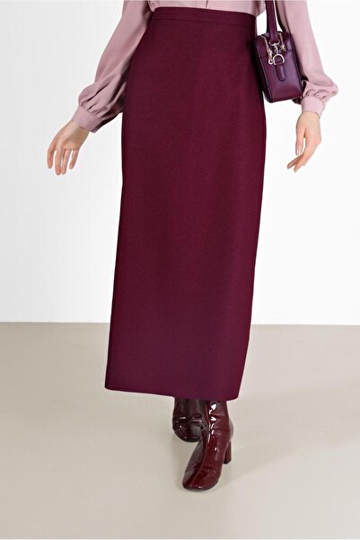 Alvina SLIP DETAIL ZIPPERED SKIRT 60215