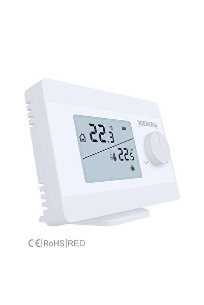 GENERAL Life Illona HT250S RF Kablosuz Oda Termostatı - Beyaz