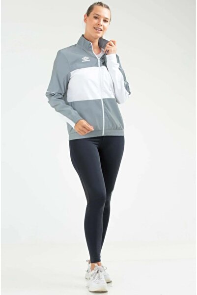 UMBRO Vc-0029 51335mu-jtv Lector Highlighter Women's Sports Jacket GRAY