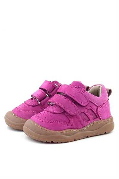 Rakerplus Schaggy Genuine Leather Fuchsia Baby Sneakers