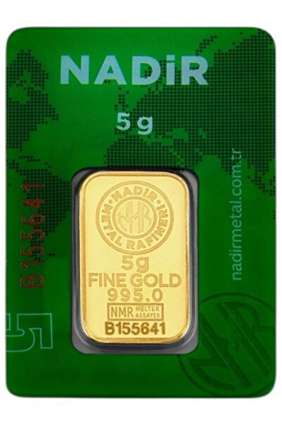 İar Nadir Gold 5 Gram 24 Ayar Külçe Altın