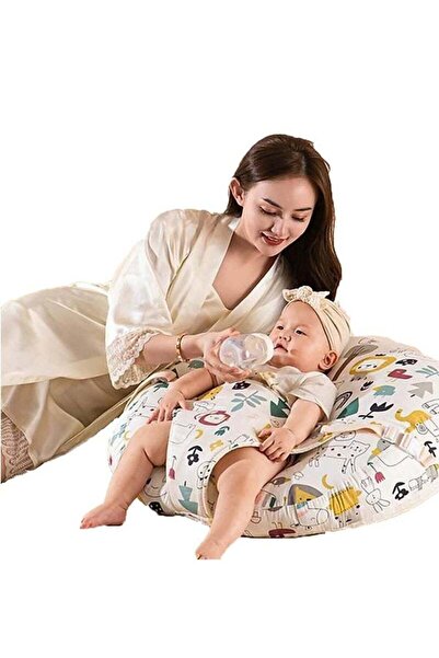fulina Breastfeeding Pillows, Anti Spitting Raise Head Pillow, Soft Cotton Pillow, with Washable Cover
