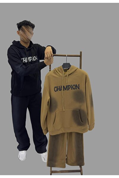 ALANAQA New 2051 Padded Pullover Hoodie Set