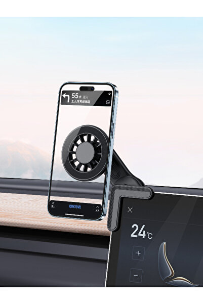 Deppo Trend iPhone 13/14/15/16/17 Pro Max Uyumlu Magsafe Ekran İÇin Ayarlanab...