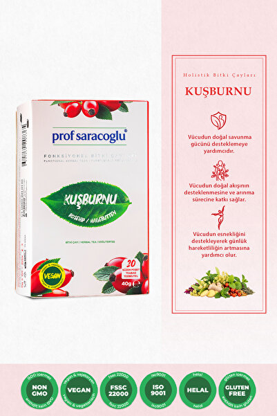 prof saracoglu Kuşburnu Bitki Çayı 20'li