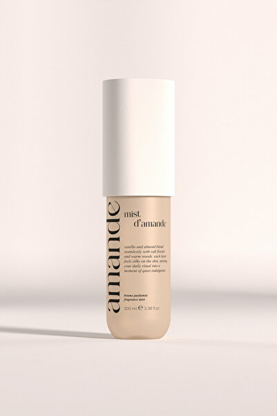 Amande Mist d’Amande Body Mist 100 ml | Badem ve Vanilya Kokulu, Kalıcı Etki, Vücut Spreyi