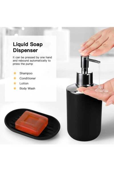 fulina Bathroom Accessories Set 6 Piece Housewarming Gifts Set Premium Bathroom Accessory Set