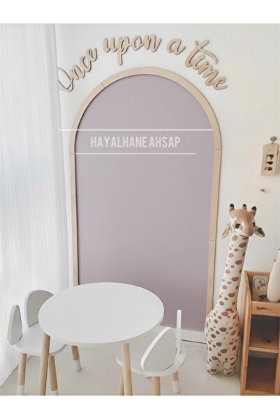 HAYALHANE AHŞAP Montessori Çocuk Odası Duvar Çıtası - Doğal Ahşap Dekoratif Çıta / Boyanabilir Çıta