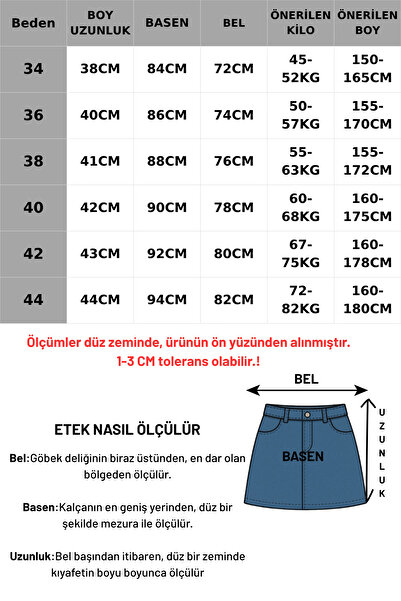 Madmext Dark Blue Mini Jean Skirt Mg2099