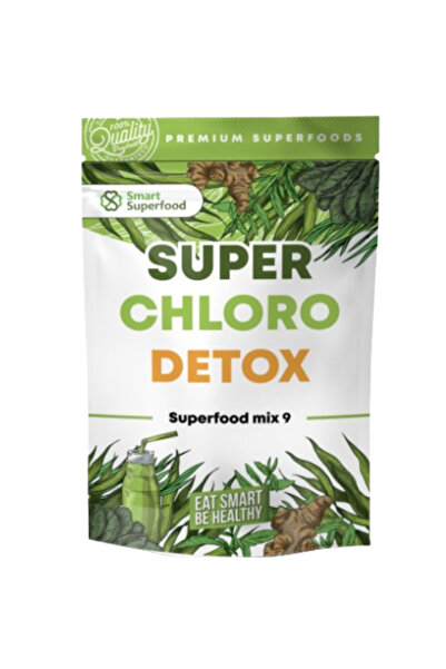 Smart SuperFood SuperalimenteChloDetox9(spirulina,urzica,chlorella,canepa,orzverde,grauverde,spanac,lucerna,ghimbir