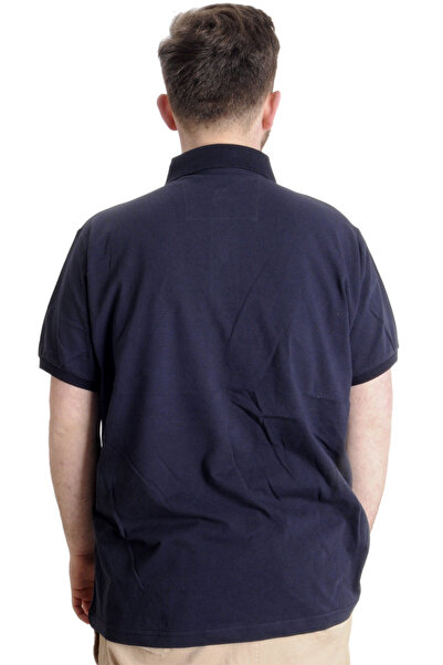 ModeXL Mode Xl Великий розмір Чоловіча футболка Polo Ocean Journey 23319 Синій