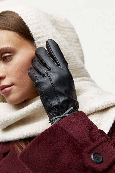 AKSWSUAR Deri Eldiven