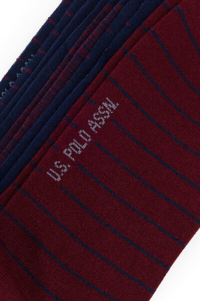 U.S. Polo Assn. БАЗА. Поло Асоциация Мъжки комплект чорапи от 5 части - Kalven Blue