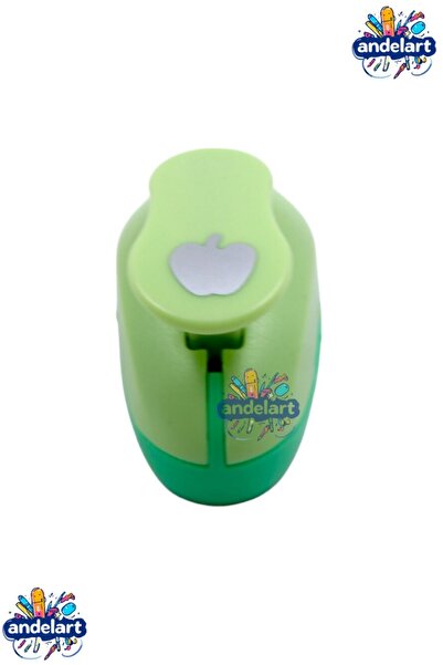 andelart Şekilli Küçük Boy Delgeç şekilgeç 1,5 cm