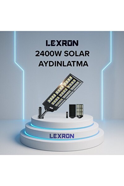 Lexron 2400W Solar Aydınlatma