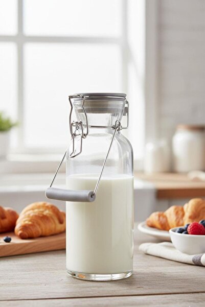 Paşabahçe 96267 Zest Glass Süt Şişesi 1250 cc 1 Adet