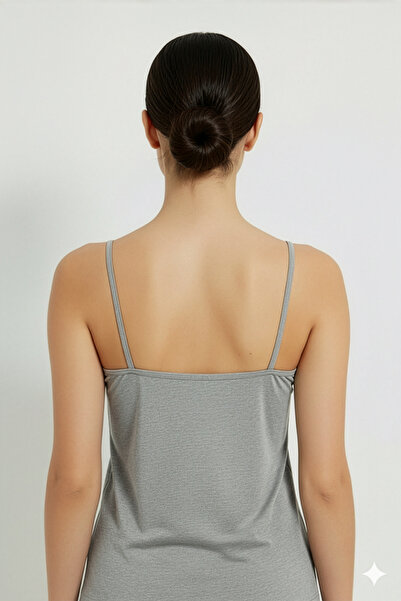 HNX Cotton Collar Lace Thin Strap Women's Tank Top