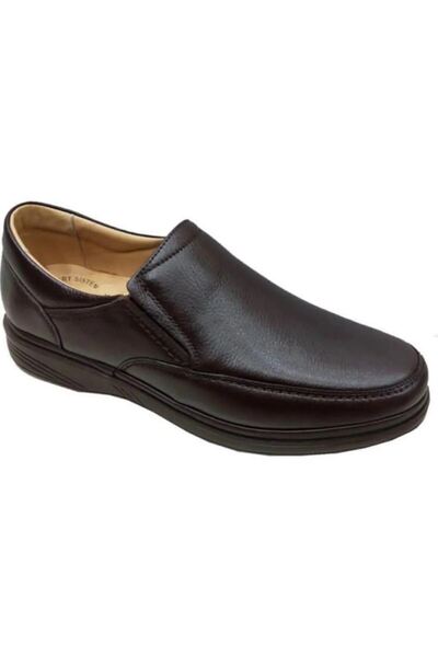 Generic Brand Genuine Leather Brown Casual Shoes