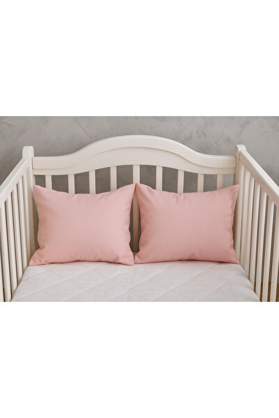 Çeyiz Bahçesi Plain Powder Baby Pillow Case 35/45cm