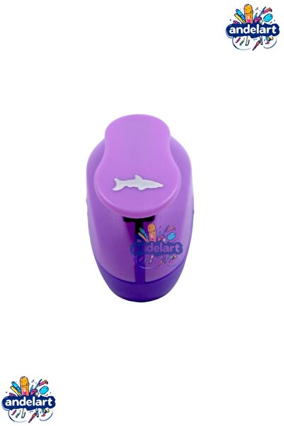 andelart Şekilli Küçük Boy Delgeç şekilgeç 1,5 cm