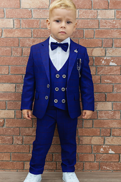 HAYTA طقم أطفال هايبر - طقم فستان وسترة وقميص