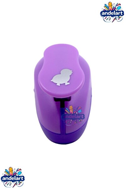 andelart Şekilli Küçük Boy Delgeç şekilgeç 1,5 cm