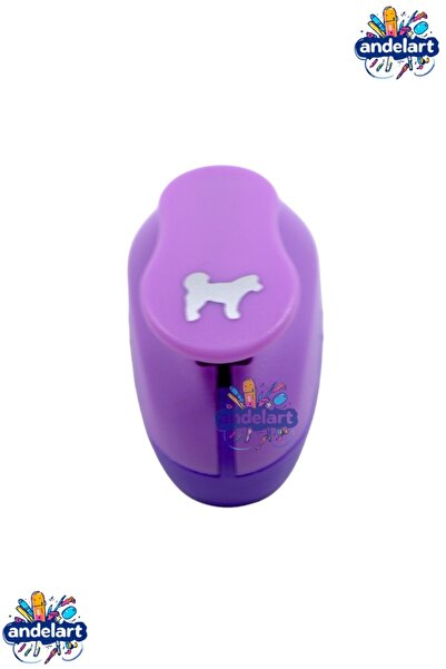 andelart Şekilli Küçük Boy Delgeç şekilgeç 1,5 cm