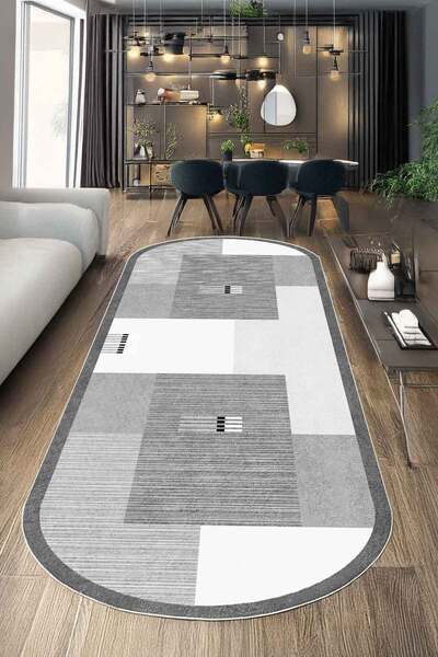 Decomia Home Digital Non-Slip Washable Easy to Clean Living Room Carpet Kitchen Rug Carpet Runner