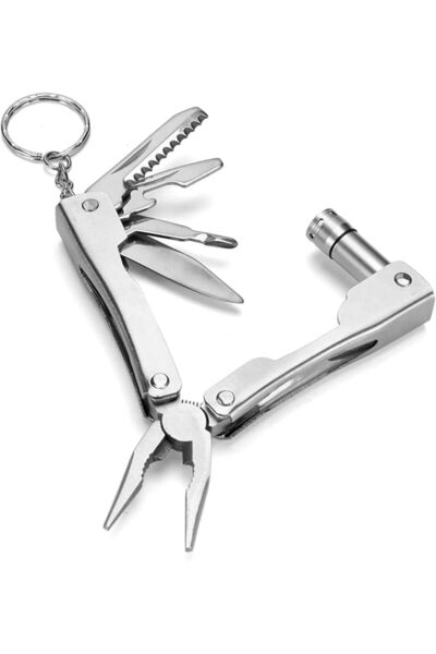 Genel Markalar Çok Amaçlı 9in1 Katlanabilir Mini Pense Çok Fonksiyonlu Katlan...