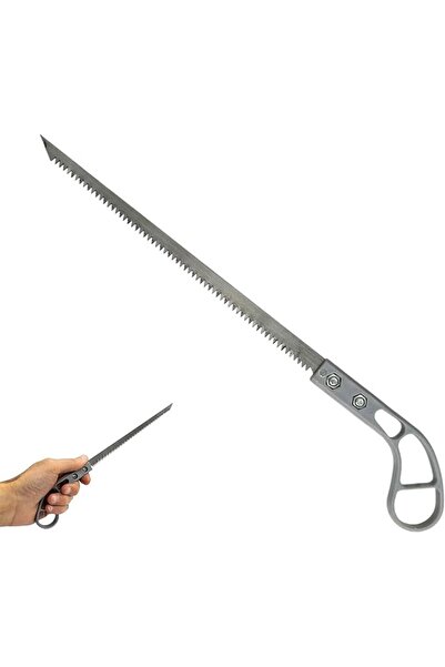 Genel Markalar Saplı İnce Pratik Testere 34 cm Ahşap Marangoz Hobi Testeresi ...