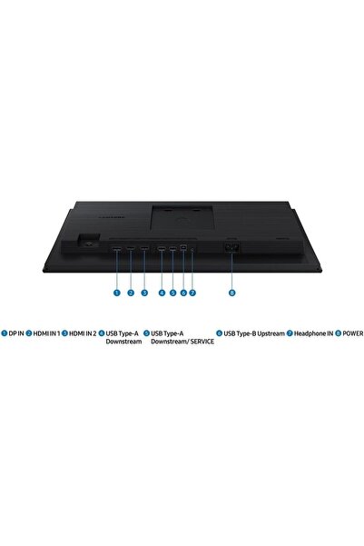 Genel Markalar 22" Essential LS22D400GAUXUF 5Ms 100Hz DP/HDMI Vesa Pivot Monitör