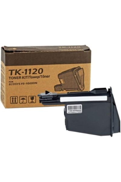 Genel Markalar TKPrint Kyocera TK1120 Muadil Toner 3000 Sayfa FS1025 FS1025mfp