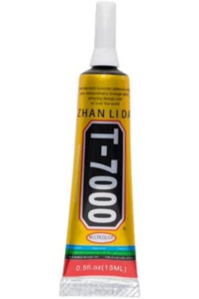 Genel Markalar T7000 Cep Telefon Lcd Ekran Kapak Plastik Yapıştırıcı Siyah (3...