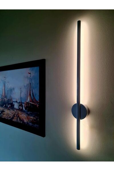 Genel Markalar MODERN DEKORATİF LED DUVAR APLİK - BEYAZ KASA (6500K BEYAZ IŞIK)