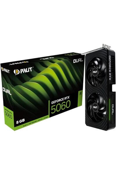 Genel Markalar GeForce RTX5060 Dual 8GB 128Bit GDDR7 Ekran Kartı NE75060019P1...