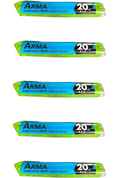 Genel Markalar Naylon Tadilat Boya Koruyucu Örtü Poşet Folyo - 4x5 Metre - 20...