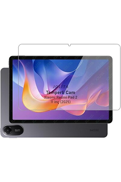 Genel Markalar Xiaomi Redmi Pad 2 11 inç Uyumlu Temperli Ekran Koruyucu Kırıl...
