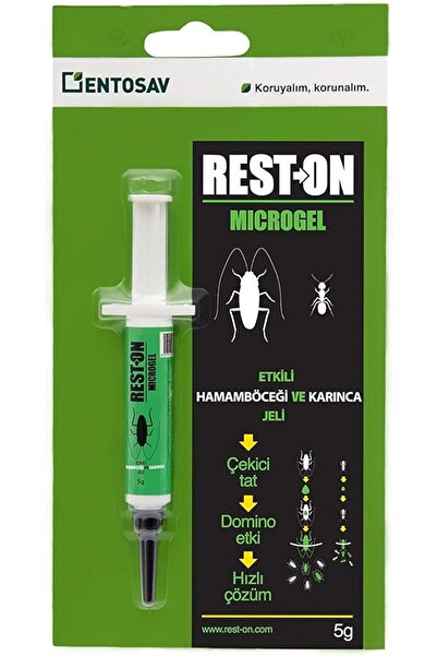 Genel Markalar Rest-on Microgel Hamam Böceği Jeli, 5gr